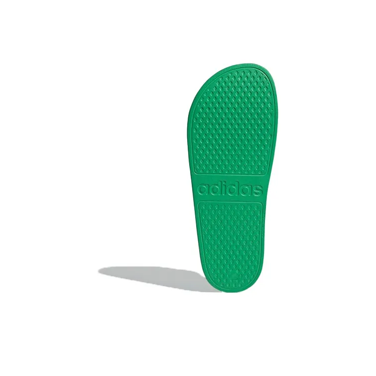Adilette Adidas Aqua Slides 'Vivid Green'-5