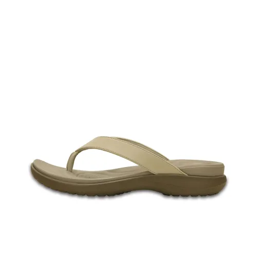 Crocs Slide Slippers Women's Brown