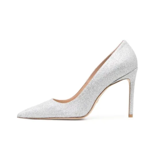 stuart weitzman 90mm Glitter Pumps