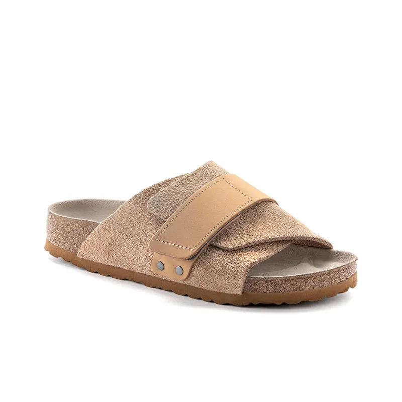 Birkenstock Kyoto Nubuck Suede Sandals 'Clay'-2