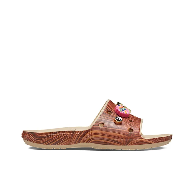 Crocs Sza X Classic Slide 'Woodgrain' Women's-1