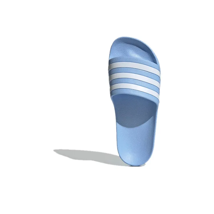 Adidas Adilette Aqua Slides 'Blue White' Women's-4