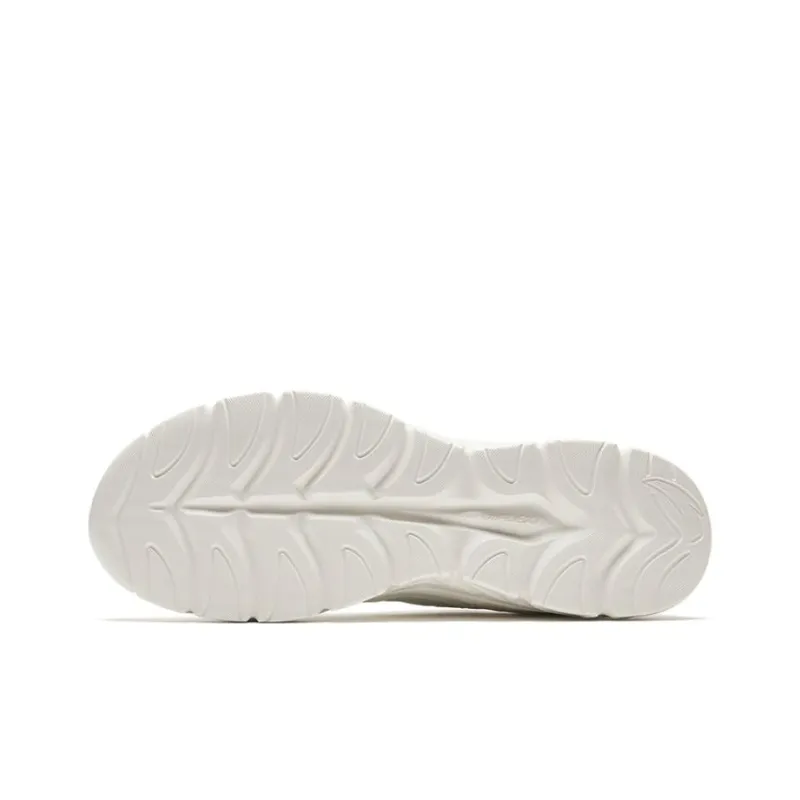 Anta Anti Slip Wear Resistant Low Top Running Shoes Men's White-4