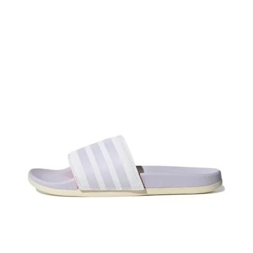 Adidas Adilette Series Slide Slippers Women's Purple/White