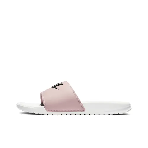 Nike Benassi JDI Slide Slippers Women's Pink/White