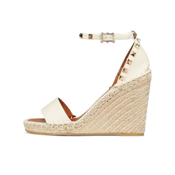 Valentino Rockstud Stylish Sandal Women's White
