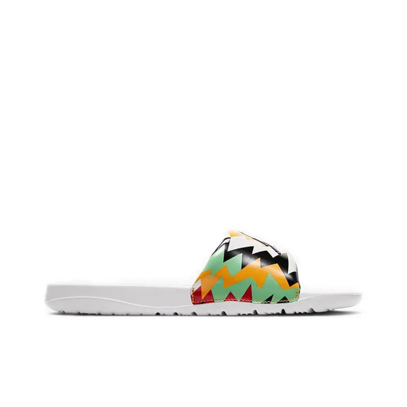 JORDAN Break Slide 'White Multi Color'-1