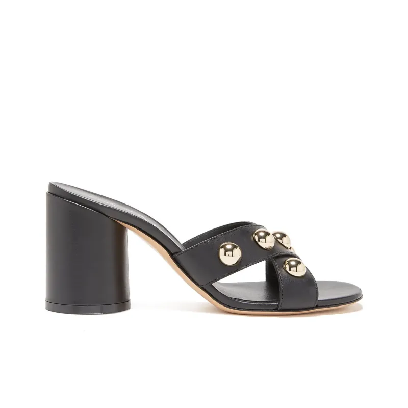 Casadei Ellen Slide Slippers Women's Black-1