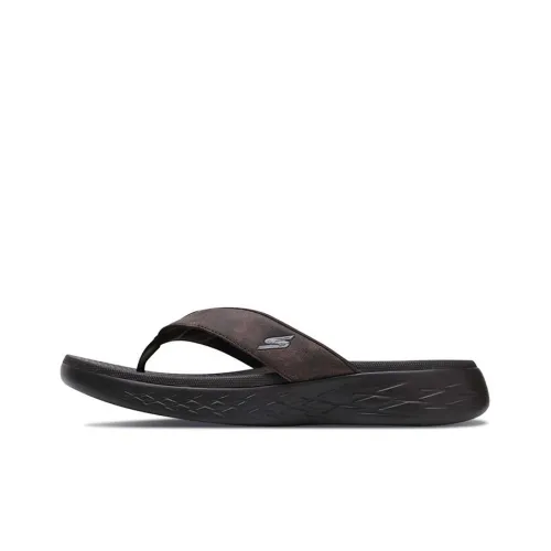 Skechers ON THE GO Slide Slippers Men Chocolate