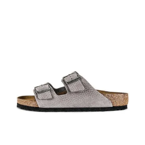 Birkenstock Arizona Nubuck Leather 'Desert Buck Whale Grey'