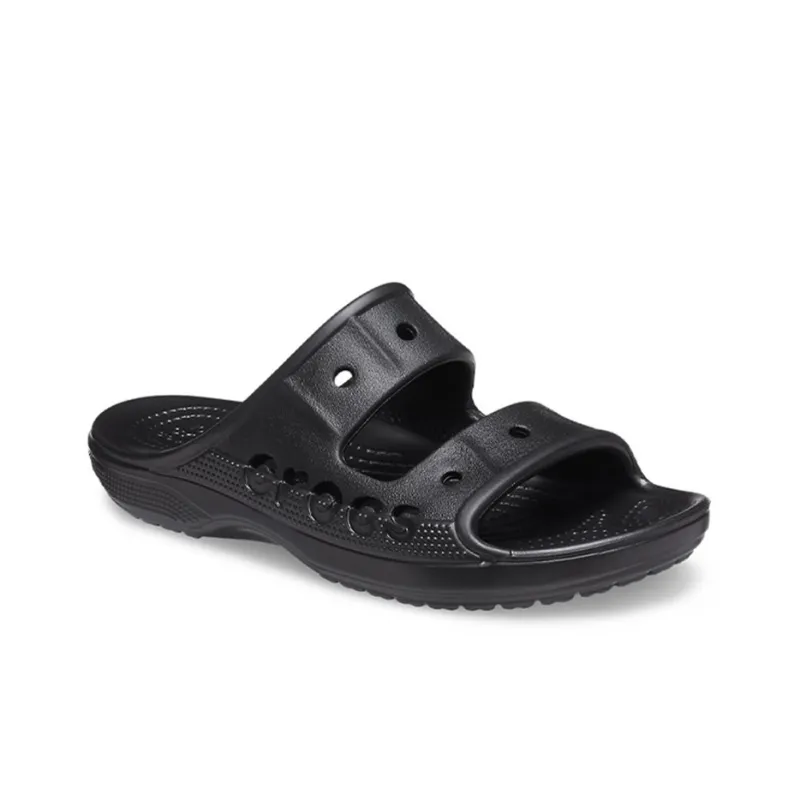 Crocs Fashion Casual Unisex Black Slippers-1