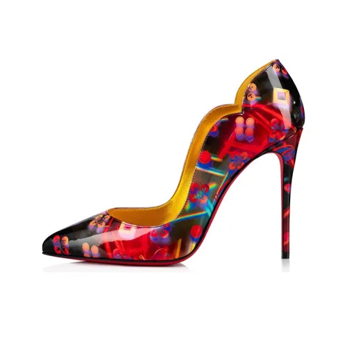 Christian Louboutin Hot Chick High Heels Women's Rose Red