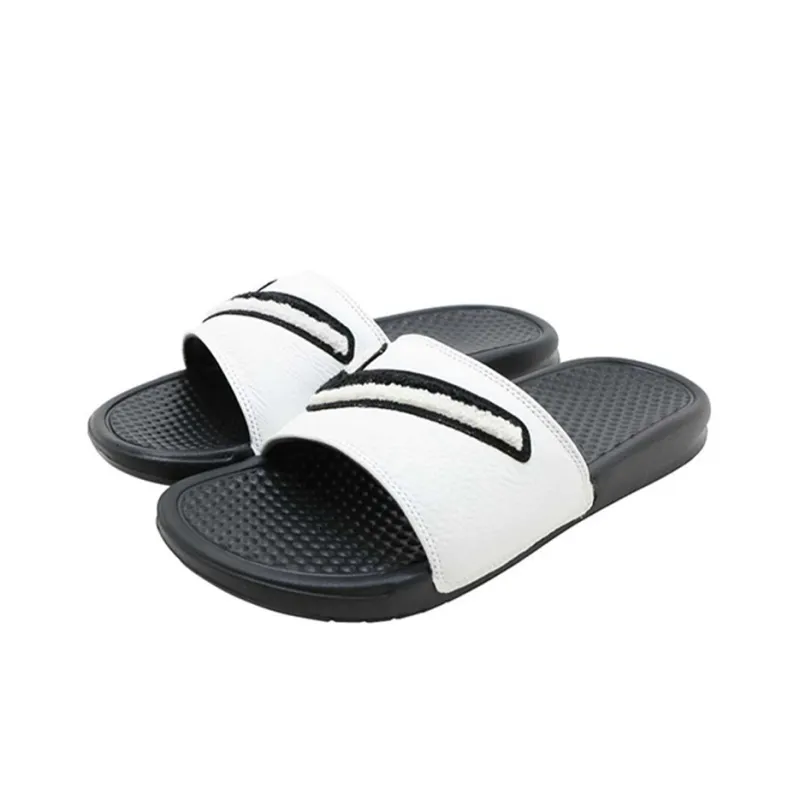 Nike Benassi Jdi Chenille Black Summit White-1