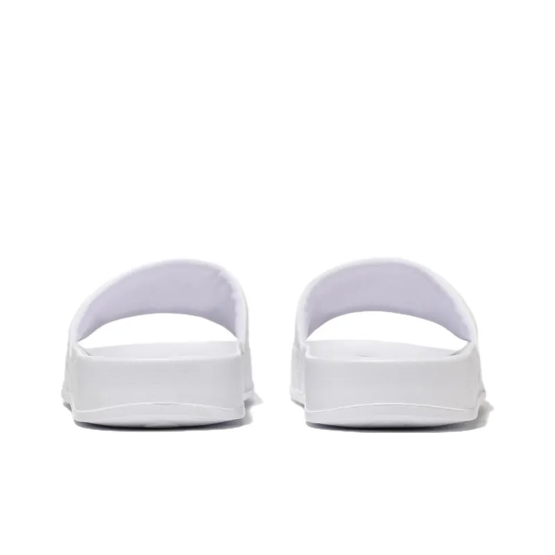 FILA DRIFTER Quiet Slip Resistant Slide Slippers Unisex White Black Korean Style-3