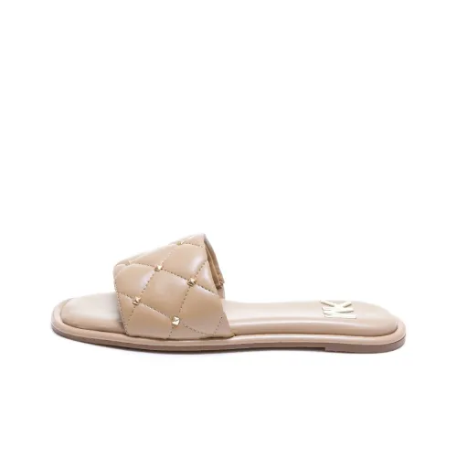 MICHAEL KORS KORS Slide Slippers Women's Beige