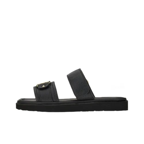 Ferragamo Slide Slippers Women's Black