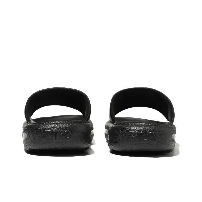 FILA Drifter Tube Casual Sports Slippers Unisex Black Version-3