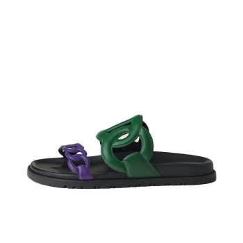 HERMES Slide Slippers Women's Violet