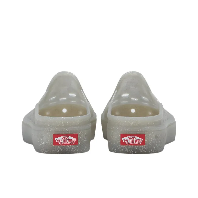 Vans Slip On Mule Trk Glitter Shoes 'Grey'-3