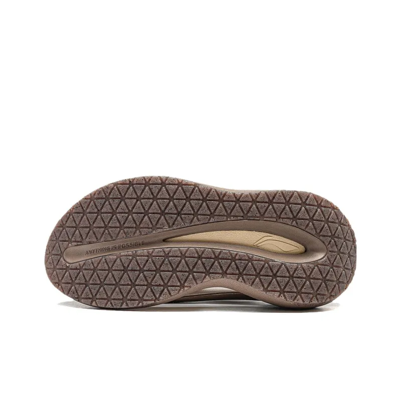 LiNing Yun You Slay Slide Slippers Unisex Tamed Stag Brown-2