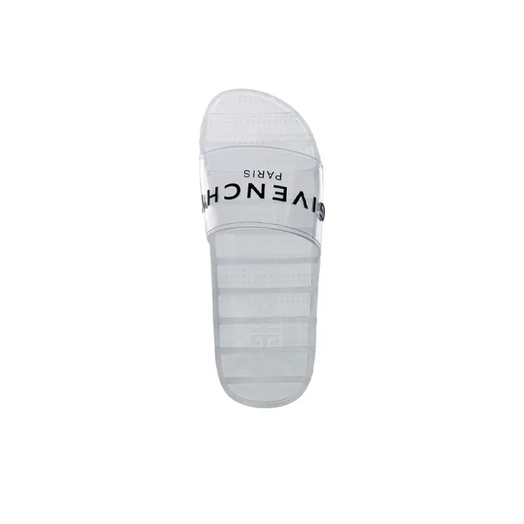 Givenchy Quiet Slide Slippers Men's Clear White-2