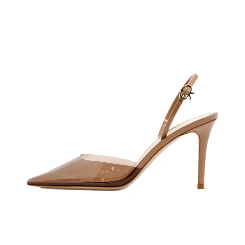 GIANVITO ROSSI Ribbon D'Orsay Slingback Pumps