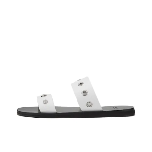 VERSACE Slide Slippers Men White