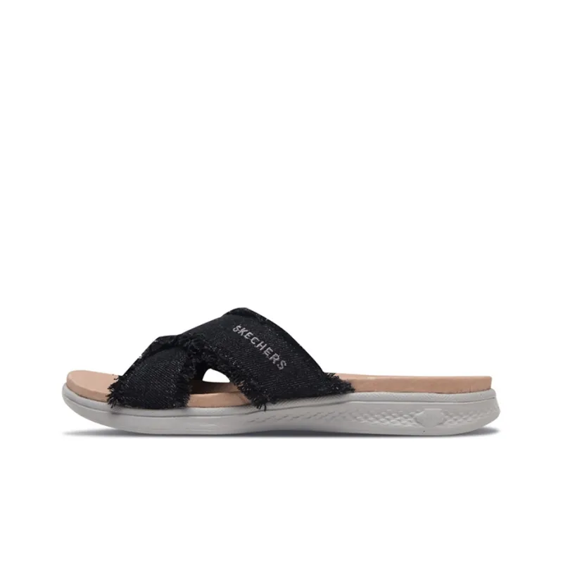 Skechers ON THE GO Rubber Sole Slippers Women's Black-0