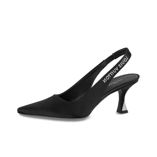 LOUIS VUITTON SPARKLE High Heels Women's Black