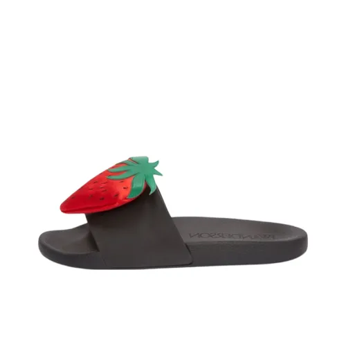 JW Anderson Slide Slippers Men Black