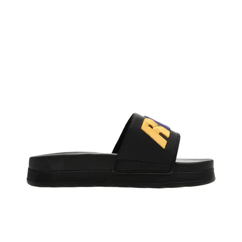 Nerdy Slide Slippers Unisex Black-1