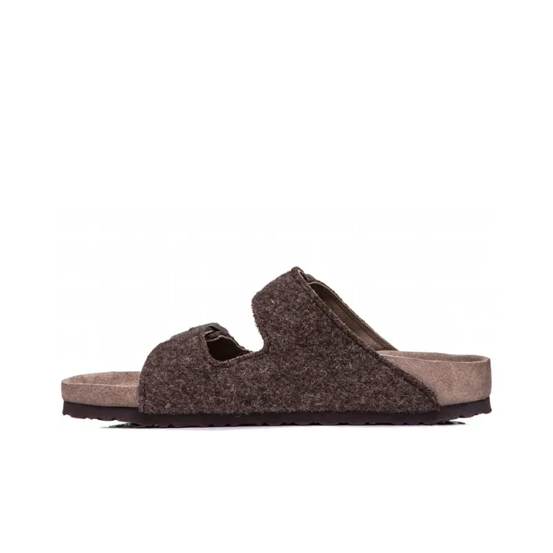 Birkenstock x RICK OWENS/RO Arizona Slide Slippers Men's Dark Brown-1
