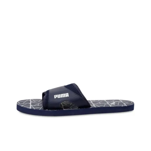 PUMA Stellar Slide Slippers Unisex Blue/White