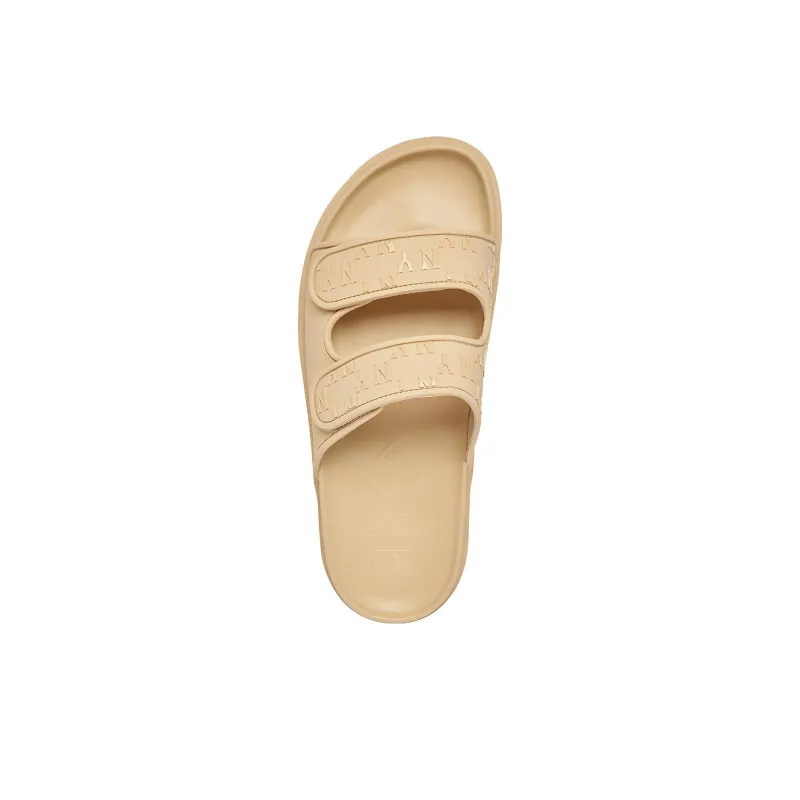 MLB Slipper Chunky Bouncer Slippers Unisex Brown-3