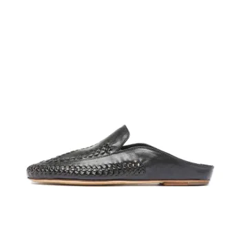 Officine Creative Bessie Wrap-toe Slippers Women's Black