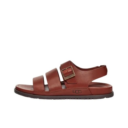 UGG Beach Sandals Men Brown