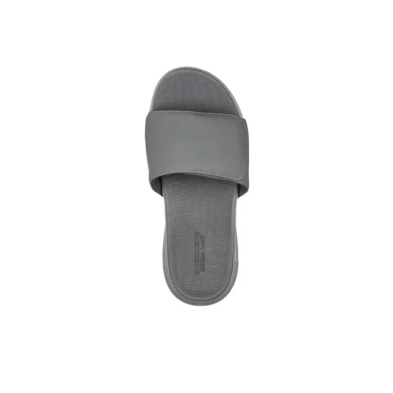 Skechers Go Consistent Sandal Rubber Sole Slide Slippers Men's Gray-3