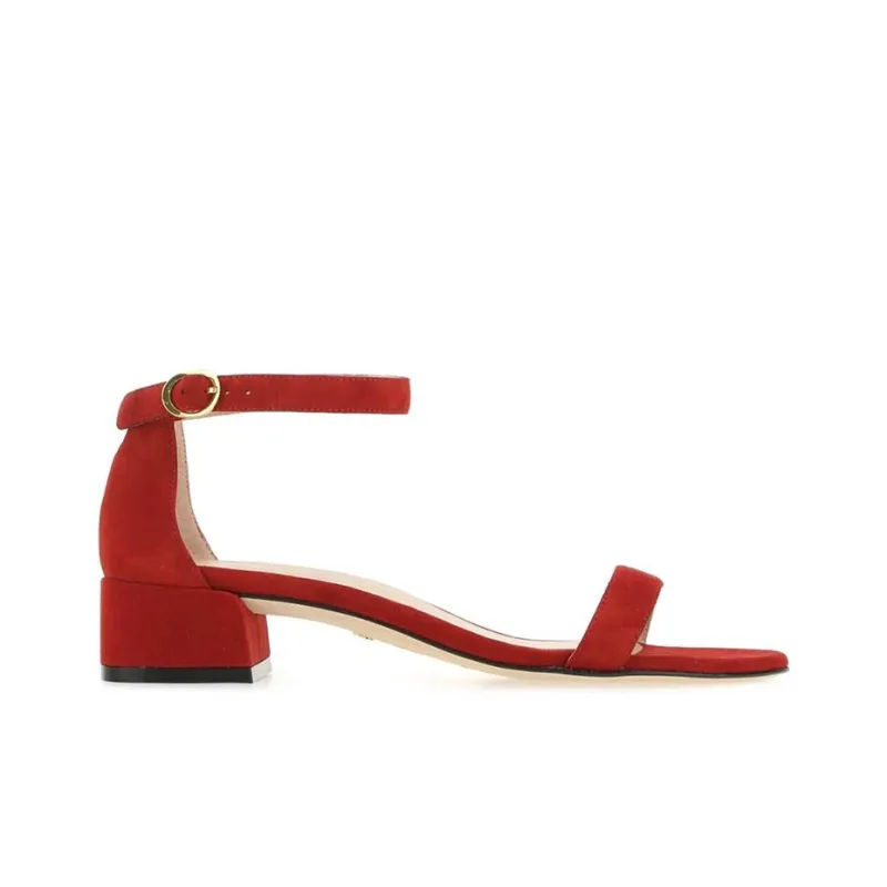 Stuart Weitzman/SW Strap Sandals Women's Red-1
