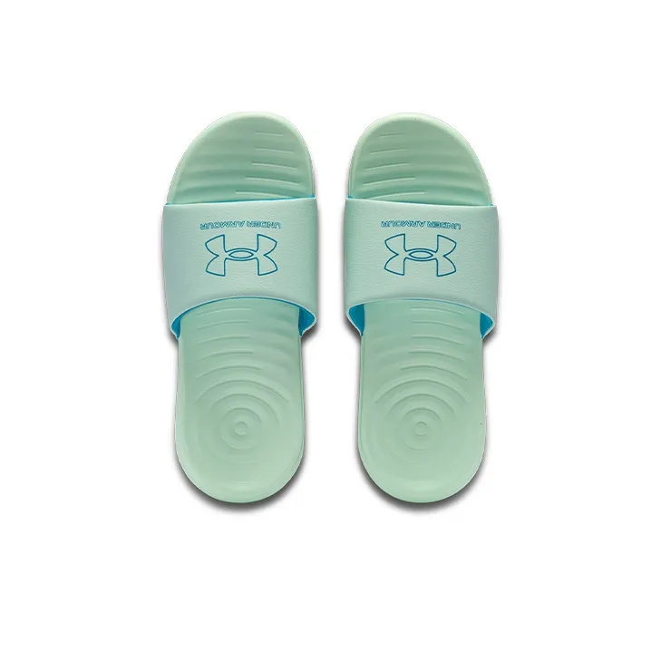Under Armour Ansa Fixed Slides 'White' Women's-2
