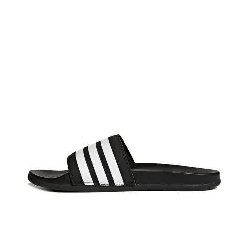 adidas Adilette Cloudfoam Plus 'Black White'