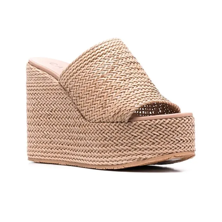 Casadei Twiga 80mm Wedge Mules-2