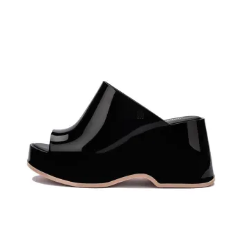 Melissa Slide Slippers Women's Black Beige/Green/Pink Beige/Beige