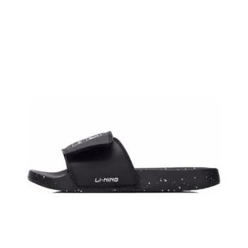 LiNing Hot Slide Slippers Men's Black