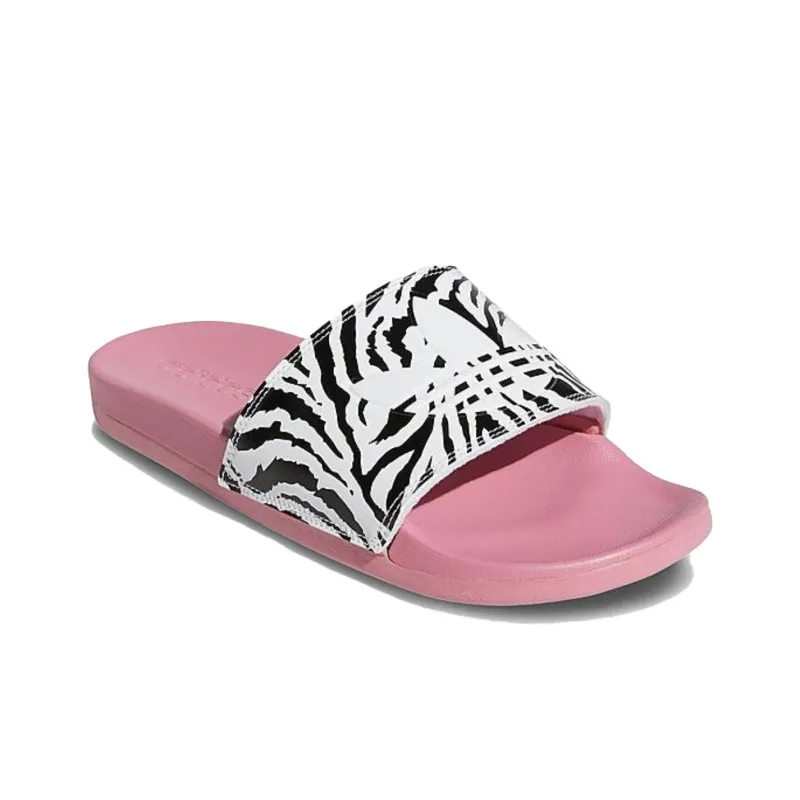 Adidas Adilette Lite Slide 'Rose Tone Zebra' Women's-2