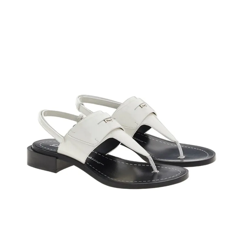 FERRAGAMO Strap Sandals Women's White-2