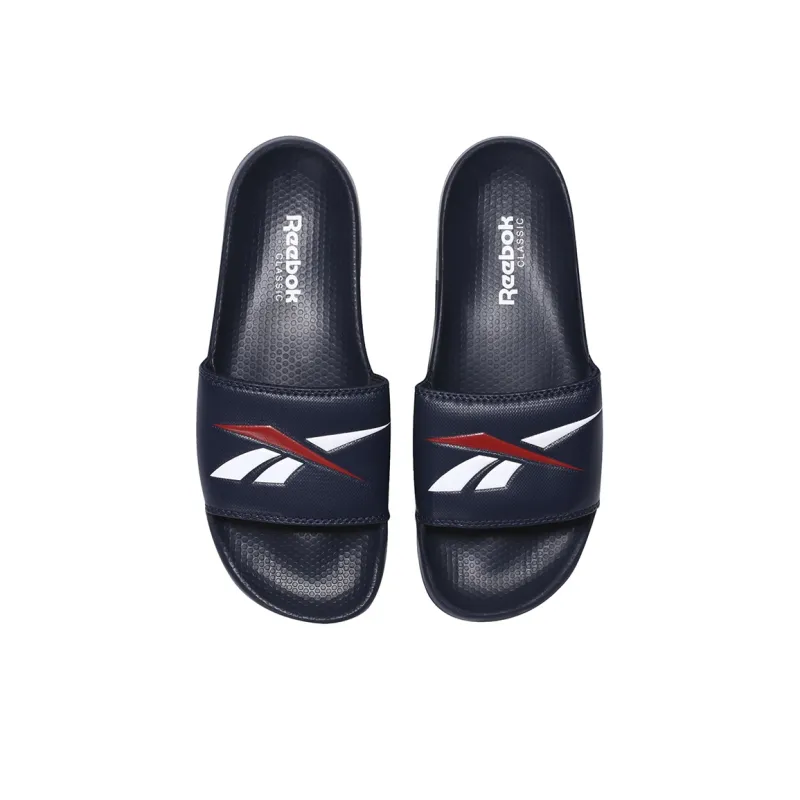 Reebok Classic Slide Cozy Non Slip Sports Slippers Blue Red-2