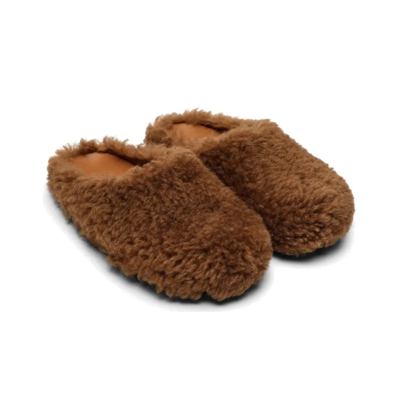 MARNI Fussbett Sabot 'Caramel'-2