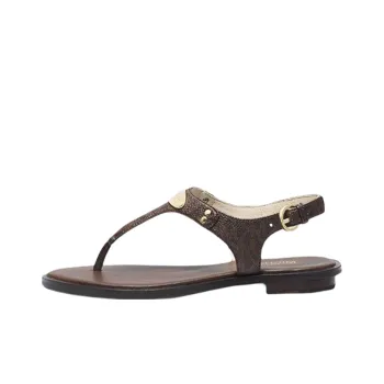 Michael Michael Kors Monogram-print Thong Sandals