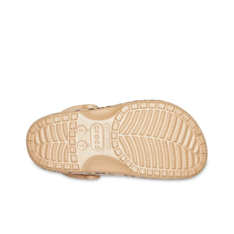 Crocs Baya Lined Clog Leopard Print Slippers-5