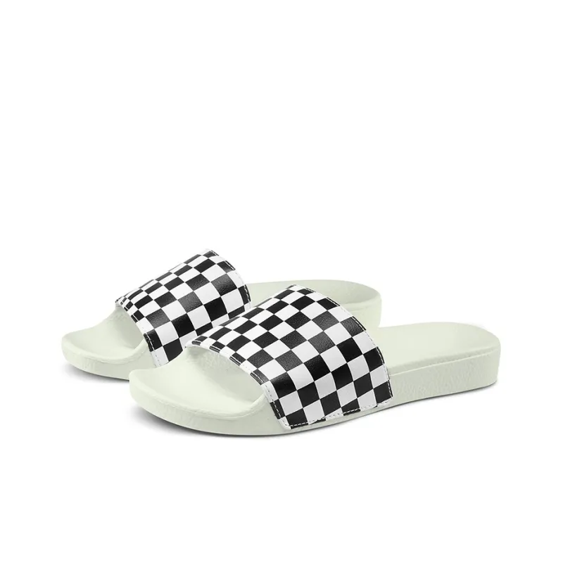 Vans Women's Slide On 'Checkerboard White Black' Women's-2